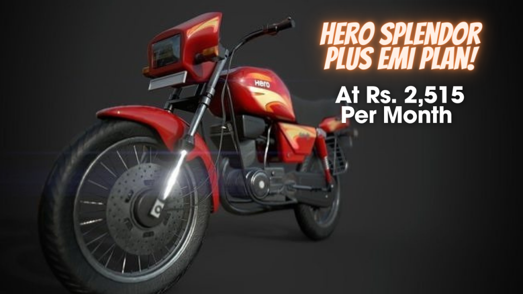 Hero splendor plus EMI Plan