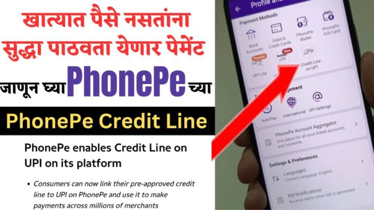 खात्यात शून्य बॅलन्स असल्यावर सुद्धा करता येणार पेमेंट! जाणून घ्या PhonePe च्या नवीन सुविधेबद्दल – PhonePe Credit Line