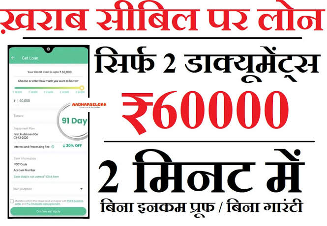 खराब CIBIL स्कोअरवर असल्यावर सुद्धा हे सरकारमान्य Low Cibil Score Loan App देतील तुम्ही मागाल तेवढे कर्ज!